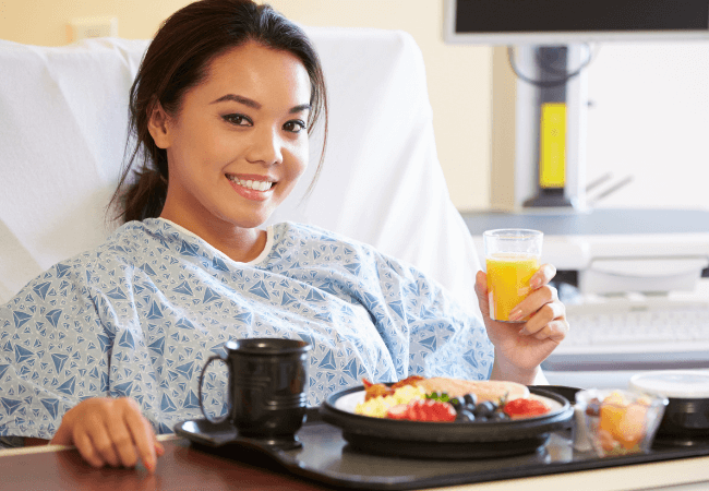 Indian women patient